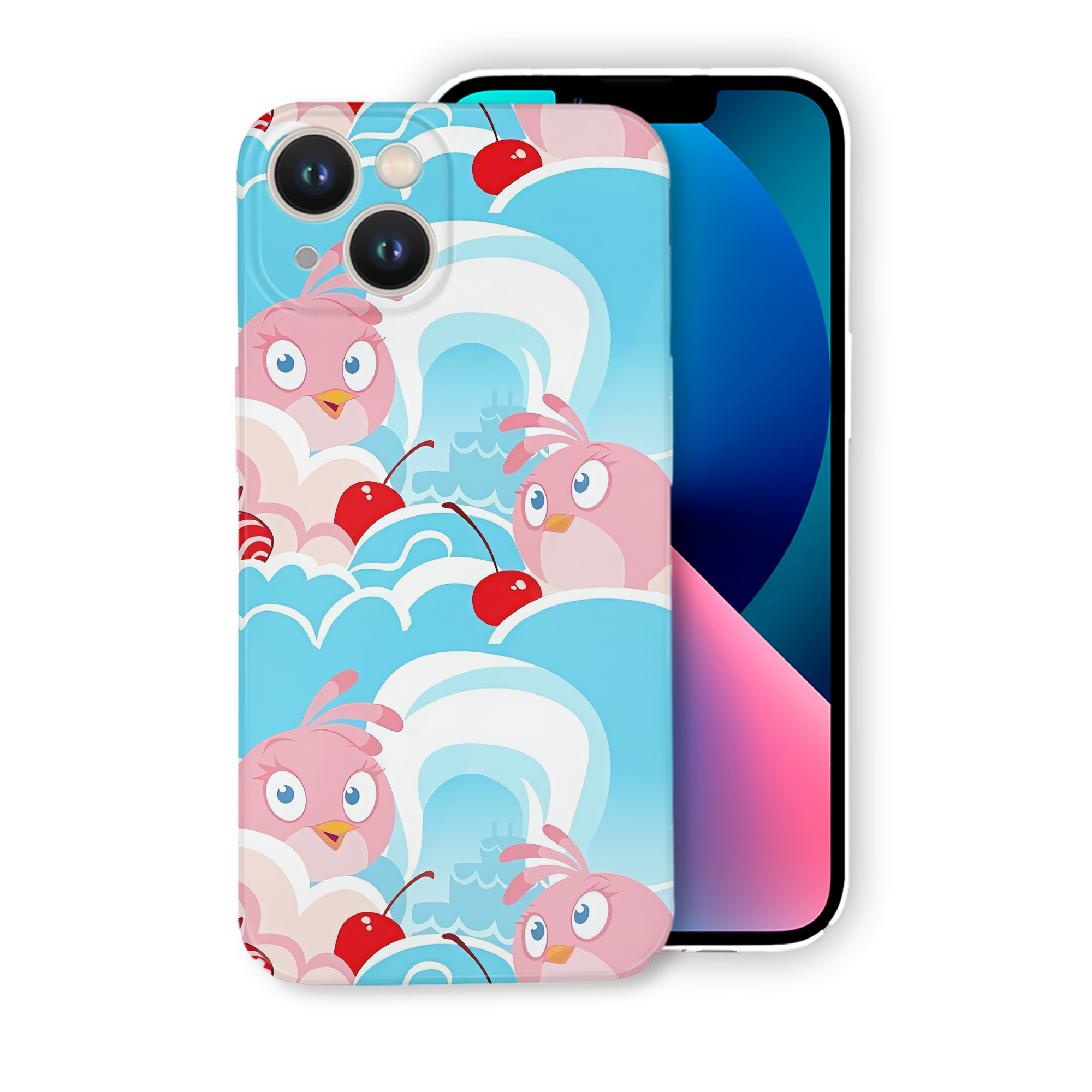 （画像用） Angry Birds アングリーバード 【iPhone 14シリーズ対応】ハードケース
